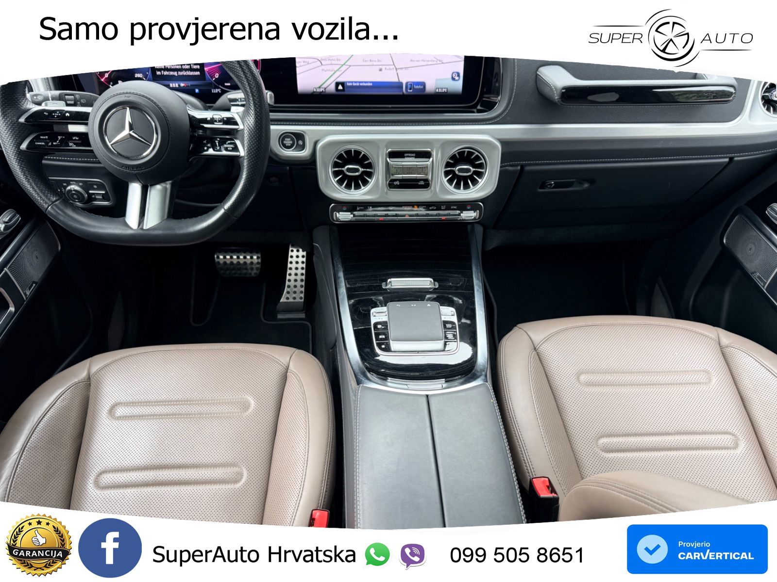 Mercedes G 450d Long (367 KS) 4MATIC 9G-TRONIC Exclusive LED+GR SJED+ACC