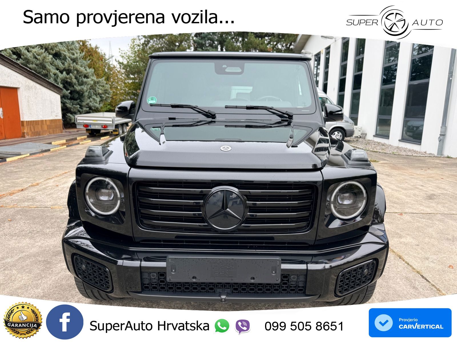 Mercedes G 450d Long (367 KS) 4MATIC 9G-TRONIC Exclusive LED+GR SJED+ACC