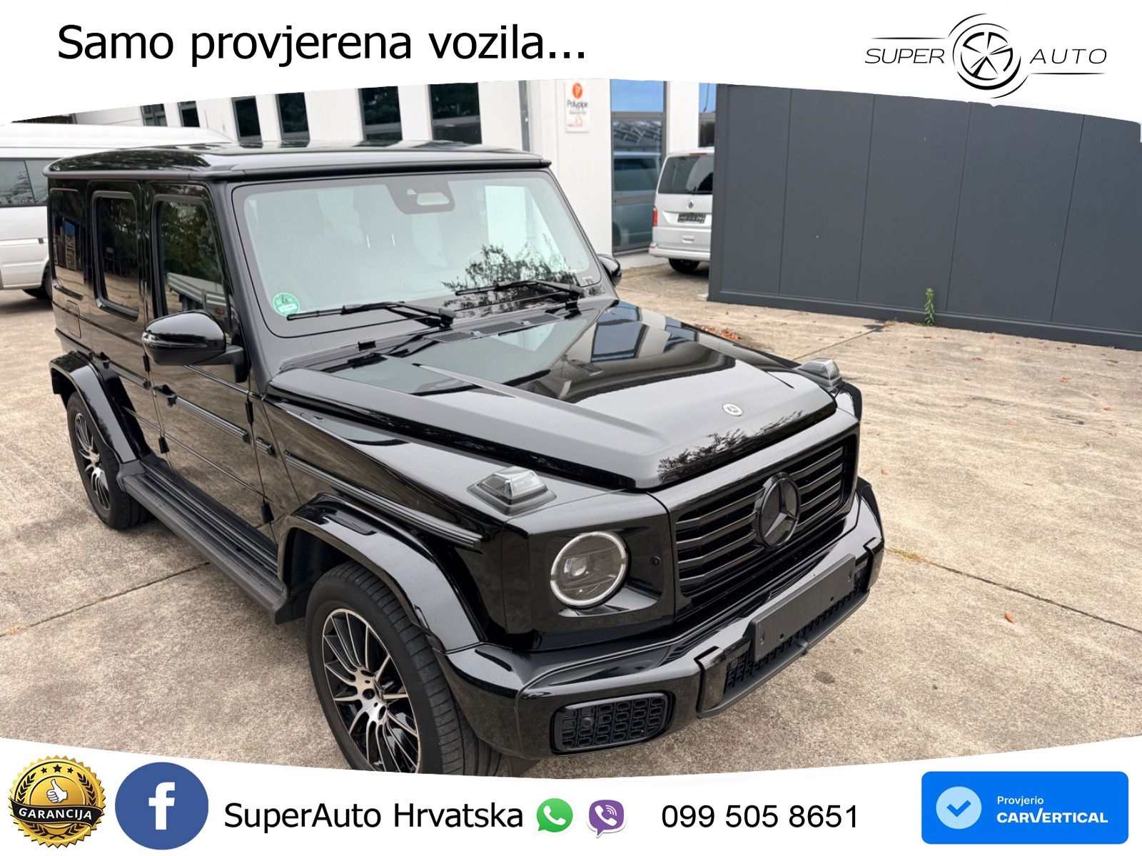 Mercedes G 450d Long (367 KS) 4MATIC 9G-TRONIC Exclusive LED+GR SJED+ACC