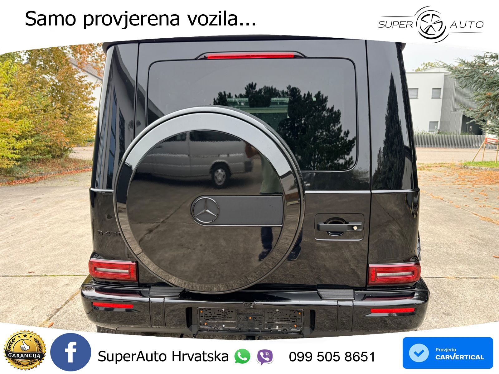 Mercedes G 450d Long (367 KS) 4MATIC 9G-TRONIC Exclusive LED+GR SJED+ACC