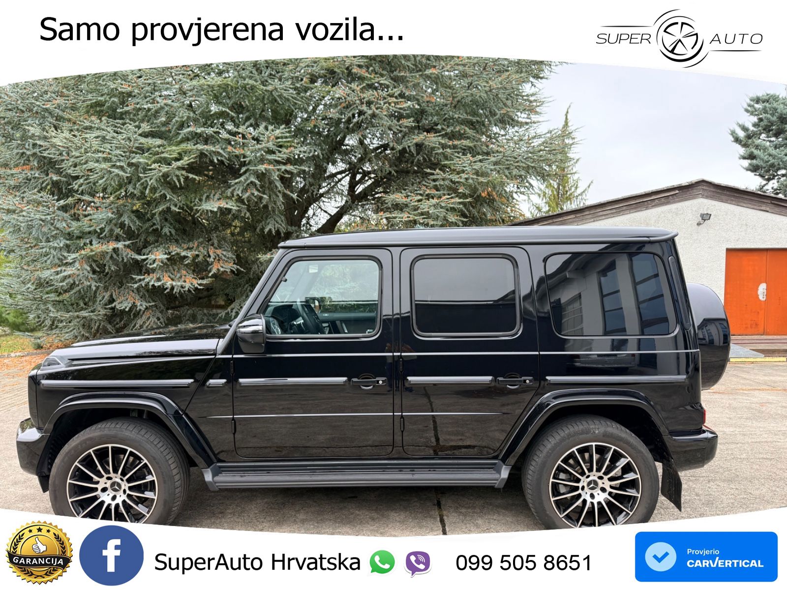 Mercedes G 450d Long (367 KS) 4MATIC 9G-TRONIC Exclusive LED+GR SJED+ACC