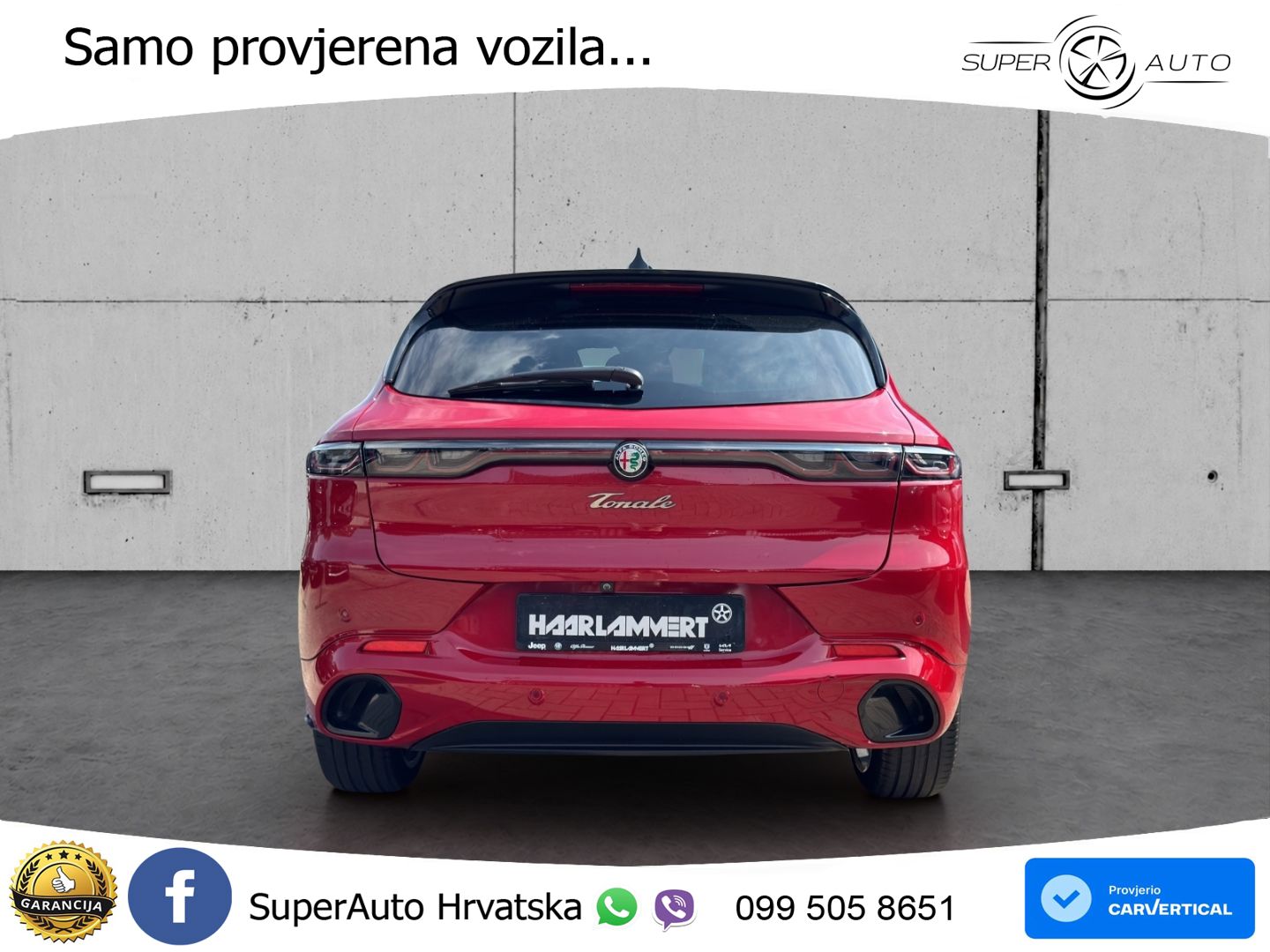 Alfa Romeo Tonale 1.5 VGT (160 KS) 48V-Hybrid TCT LED+GR SJED+ACC