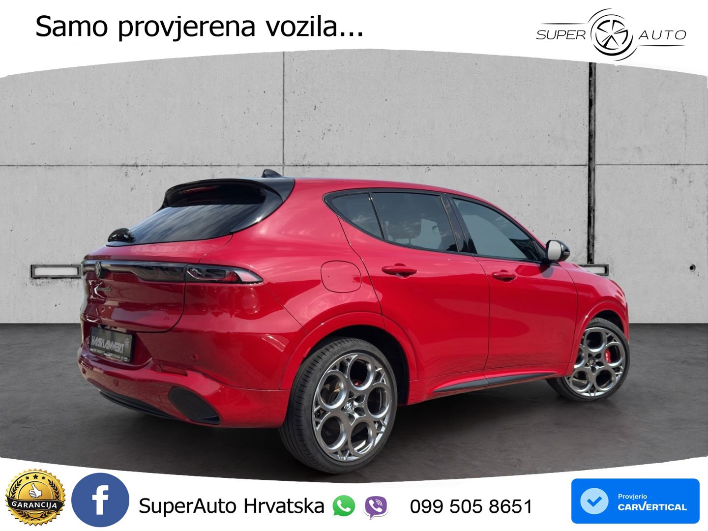 Alfa Romeo Tonale 1.5 VGT (160 KS) 48V-Hybrid TCT LED+GR SJED+ACC