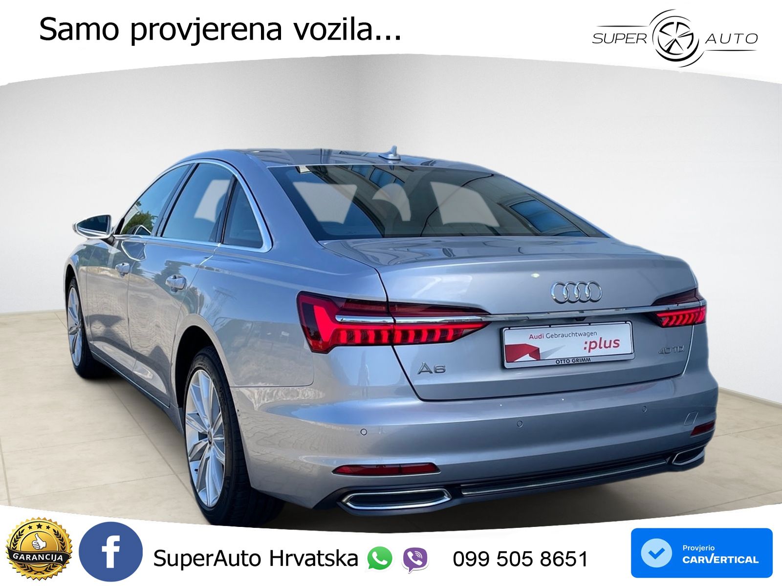 Audi A6 40 TDI (204 KS) S tronic MATRIX+GR SJED+KAM