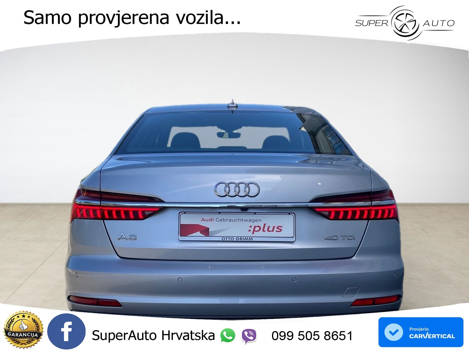 Audi A6 40 TDI (204 KS) S tronic MATRIX+GR SJED+KAM