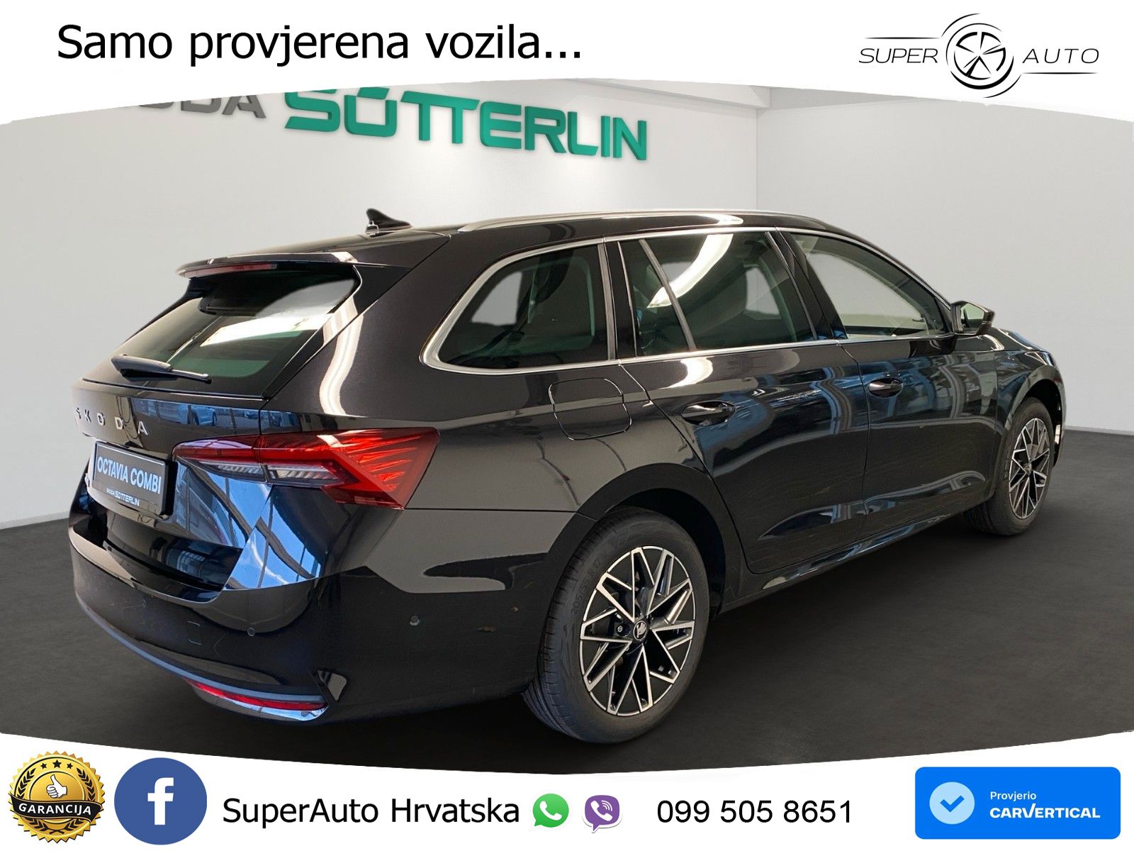 Škoda Octavia Combi 2.0 TDI (150 KS) DSG LED+GR SJED+ACC