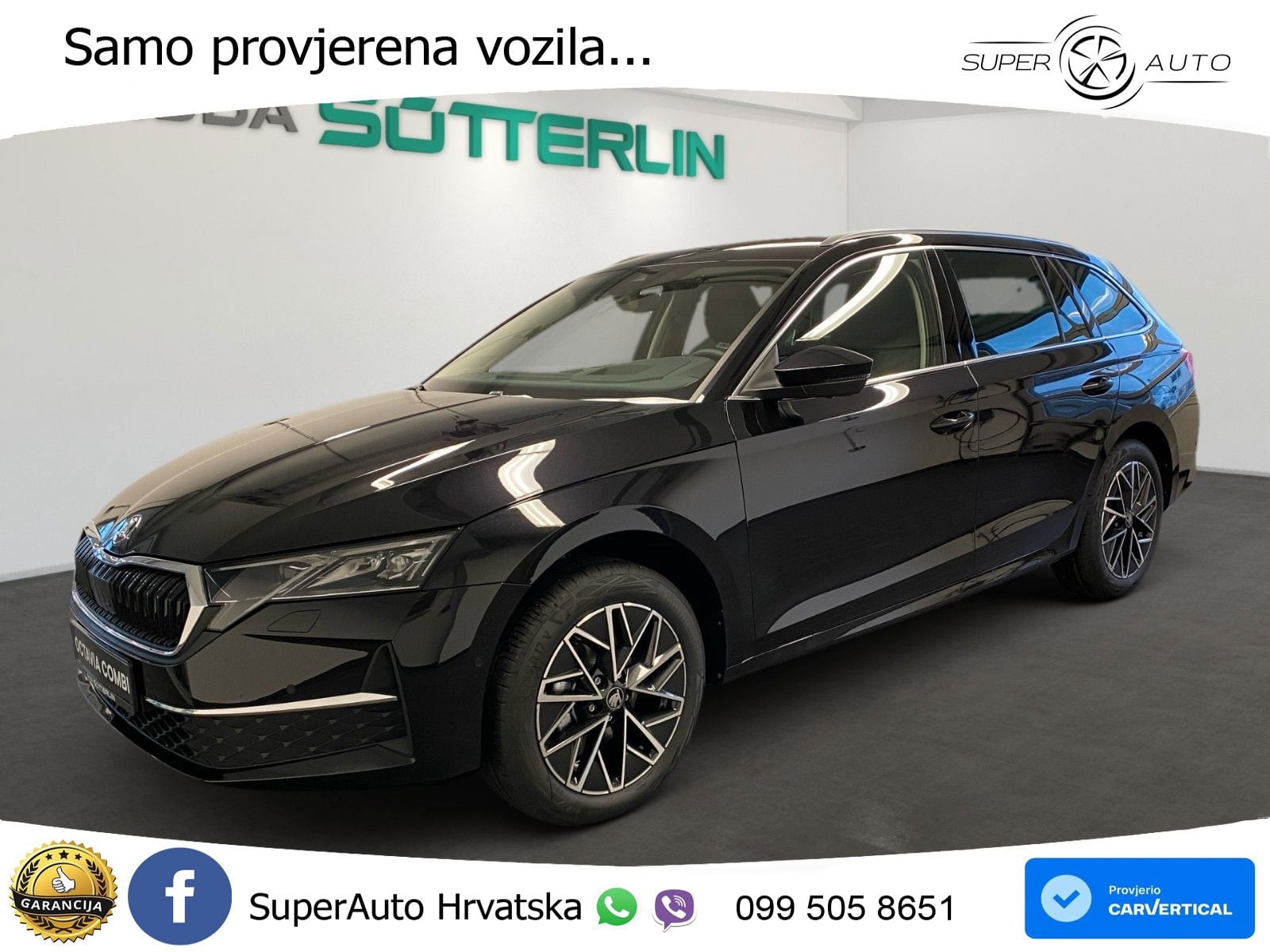 Škoda Octavia Combi 2.0 TDI (150 KS) DSG LED+GR SJED+ACC