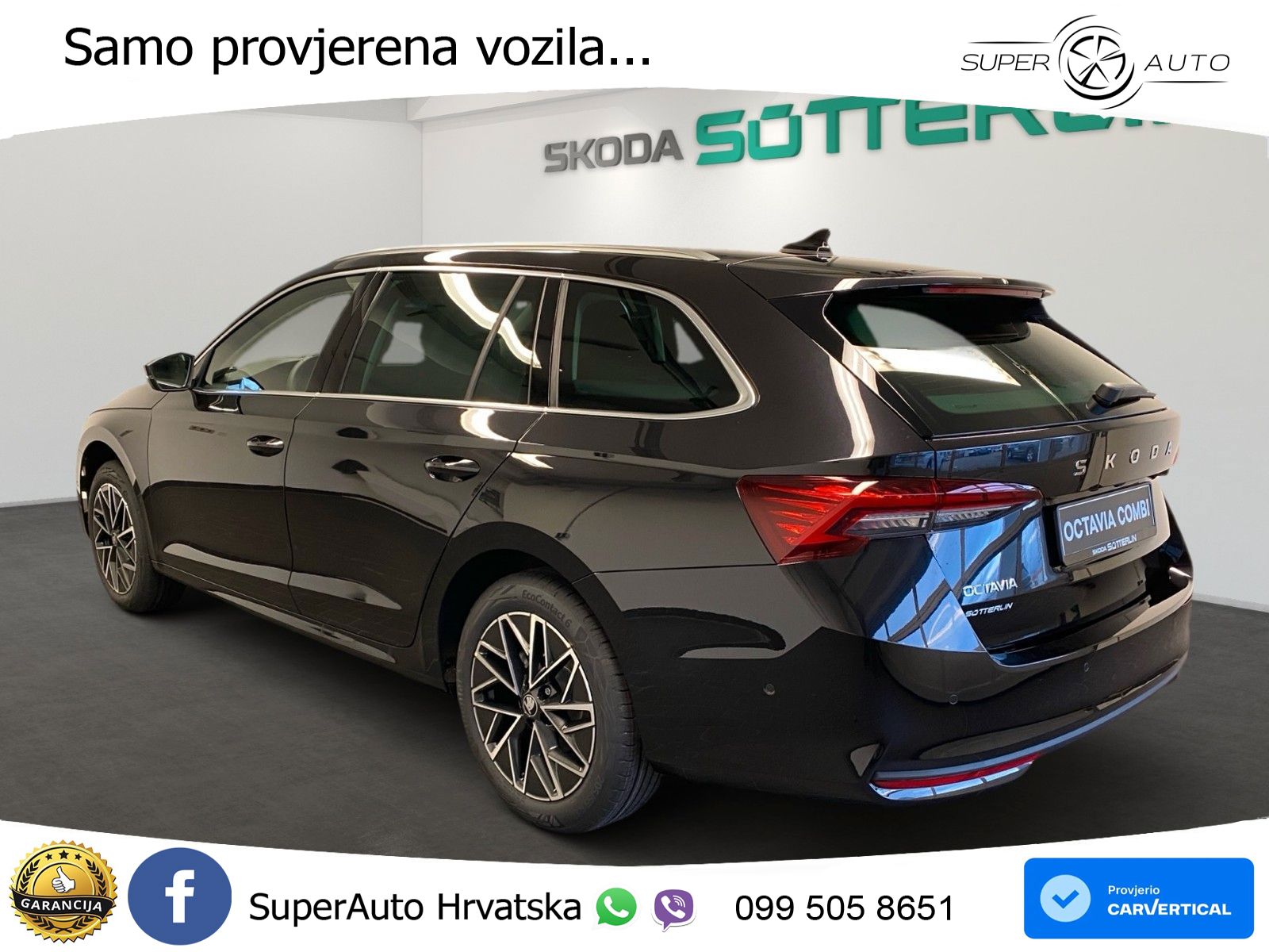 Škoda Octavia Combi 2.0 TDI (150 KS) DSG LED+GR SJED+ACC