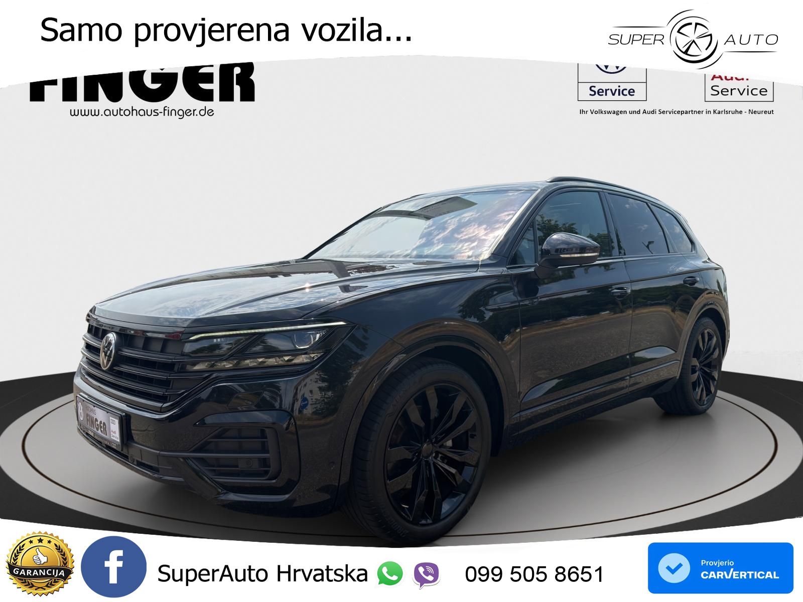 Volkswagen Touareg 3.0 V6 TDI (286 KS) 4MOTION Tiptronic R-Line ZRAČNI+ACC+GR SJED+KAM+PANO
