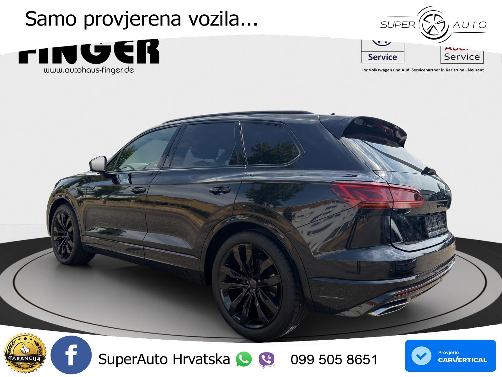 Volkswagen Touareg 3.0 V6 TDI (286 KS) 4MOTION Tiptronic R-Line ZRAČNI+ACC+GR SJED+KAM+PANO