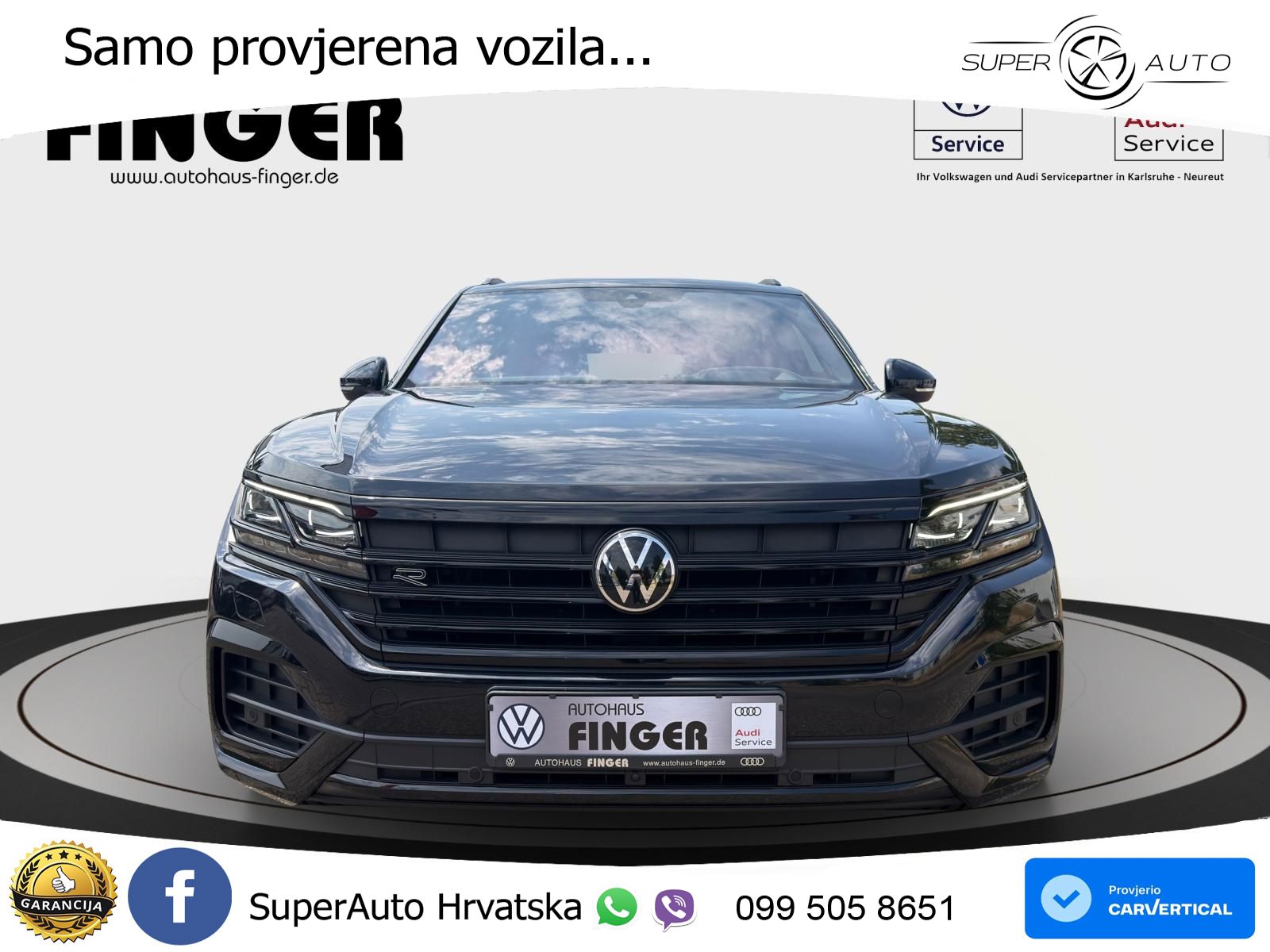 Volkswagen Touareg 3.0 V6 TDI (286 KS) 4MOTION Tiptronic R-Line ZRAČNI+ACC+GR SJED+KAM+PANO