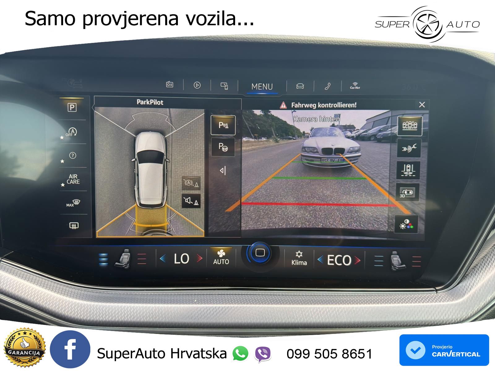 Volkswagen Touareg 3.0 V6 TDI (286 KS) 4MOTION Tiptronic R-Line ZRAČNI+ACC+GR SJED+KAM+PANO