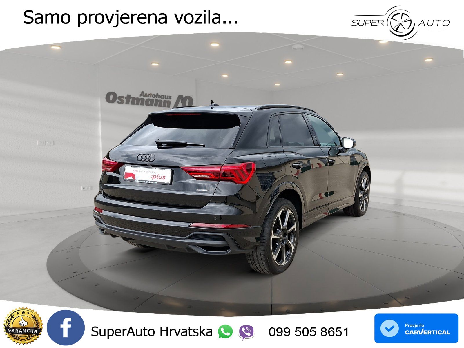 Audi Q3 40 TFSI (190 KS) quattro S tronic S line LED+GR SJED+ACC