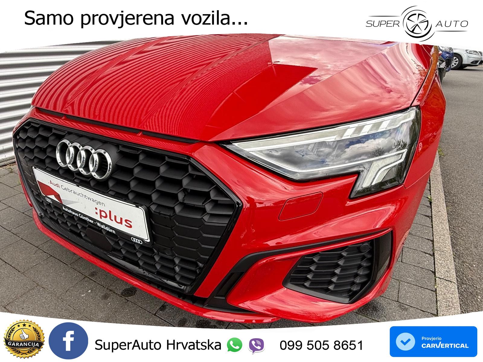 Audi A3 35 TDI (150 KS) S line