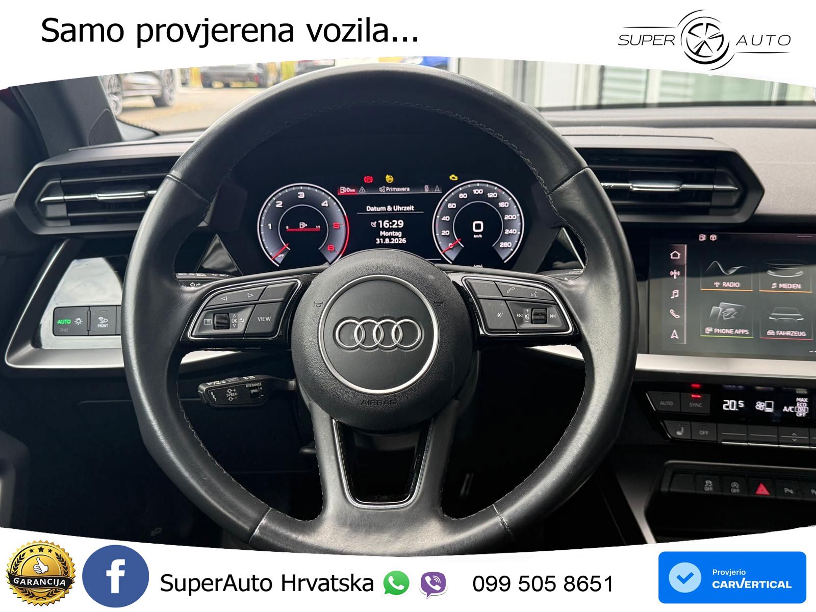 Audi A3 35 TDI (150 KS) S line