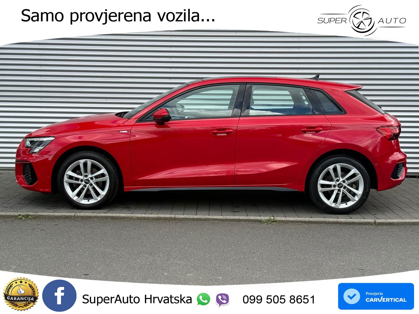 Audi A3 35 TDI (150 KS) S line