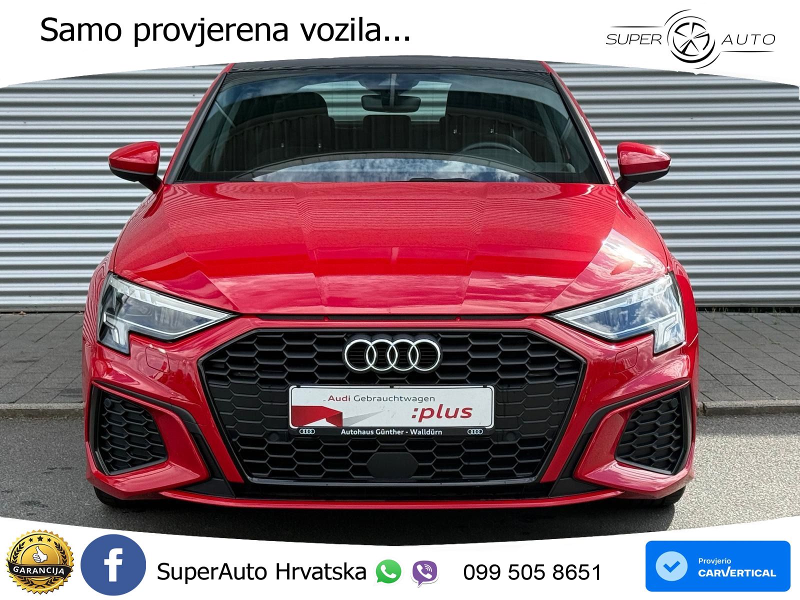 Audi A3 35 TDI (150 KS) S line