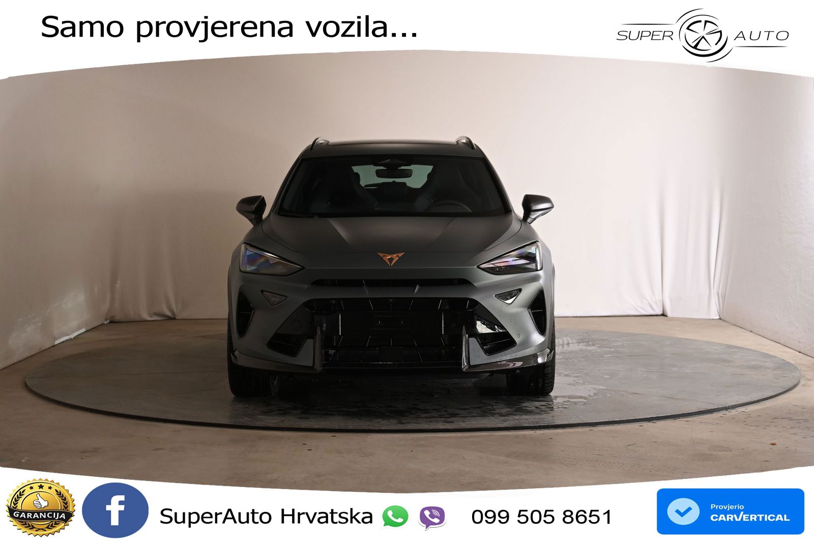 Cupra Formentor VZ5 2.5 TSI (390 KS) 4Drive DSG MATRIX+GR SJED+KAM