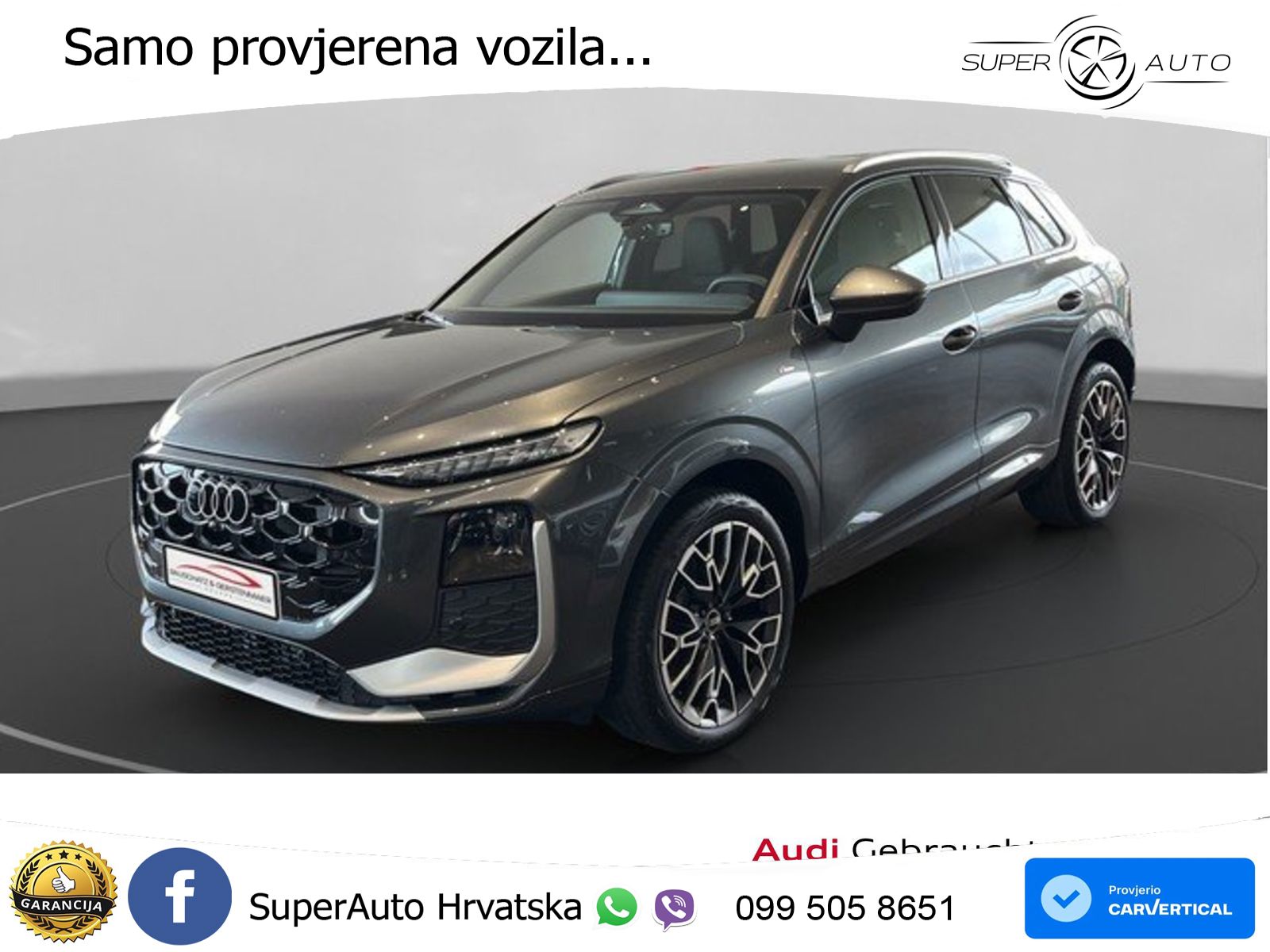 Audi Q3 2.0 TDI (150 KS) S tronic S line LED+GR SJED+ACC