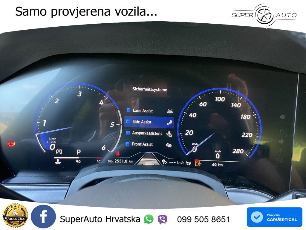 Volkswagen Touareg 3.0 V6 TDI (231 KS) 4MOTION Tiptronic ZRAČNI+ACC+GR SJED+KAM