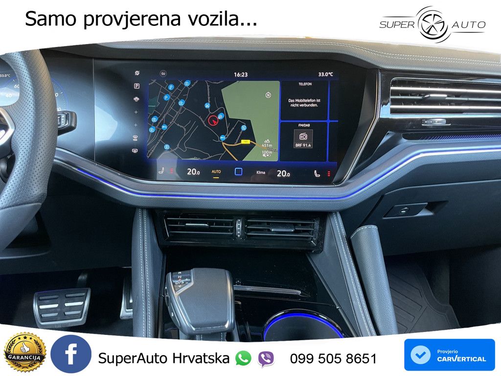 Volkswagen Touareg 3.0 V6 TDI (231 KS) 4MOTION Tiptronic ZRAČNI+ACC+GR SJED+KAM