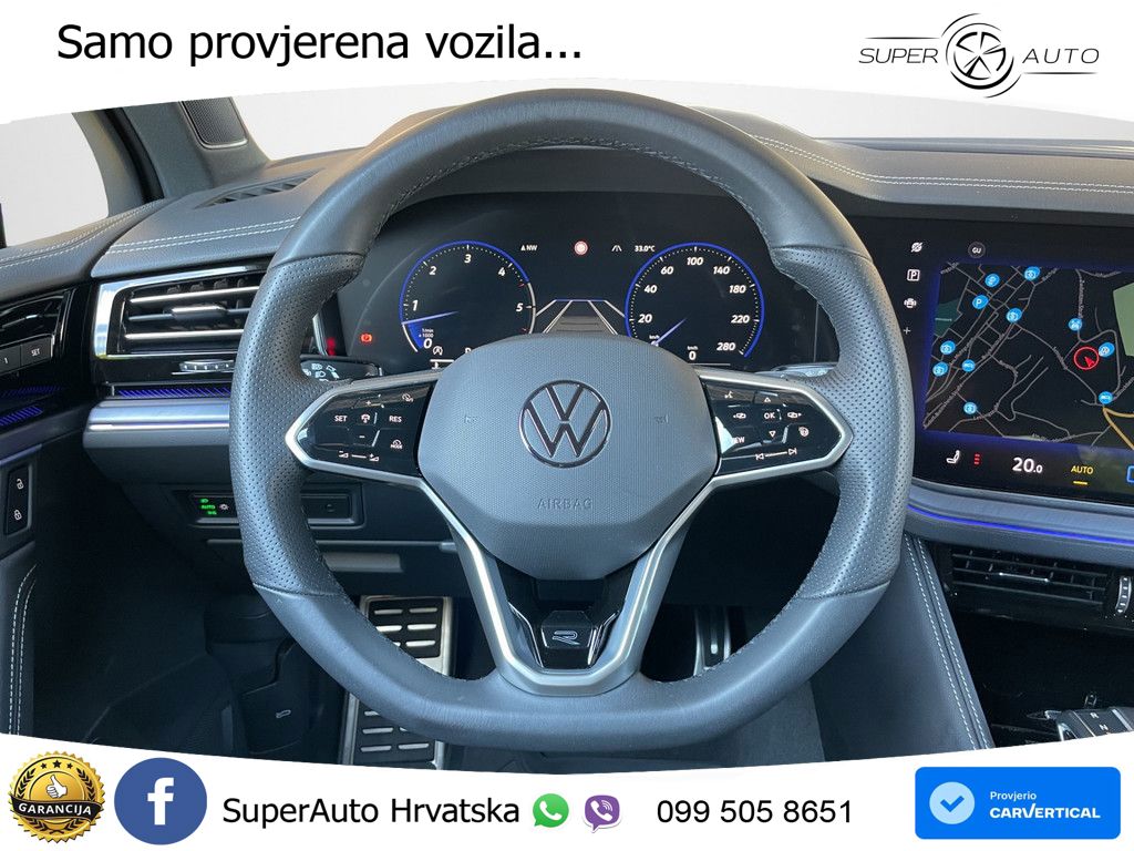 Volkswagen Touareg 3.0 V6 TDI (231 KS) 4MOTION Tiptronic ZRAČNI+ACC+GR SJED+KAM