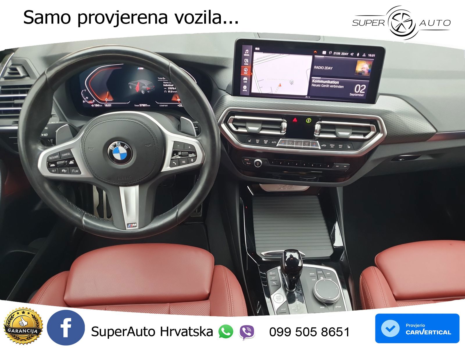 BMW X3 20i xDrive Steptronic M Sport LED+GR SJED+ACC