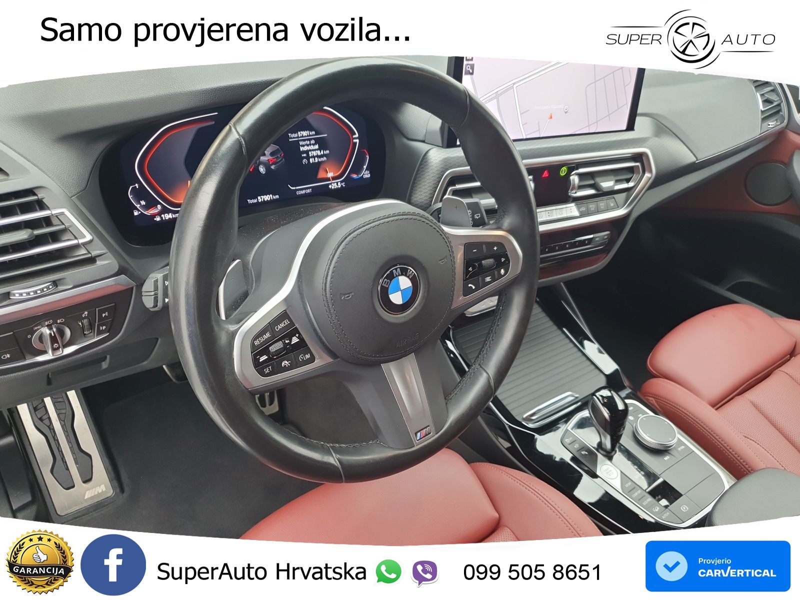 BMW X3 20i xDrive Steptronic M Sport LED+GR SJED+ACC