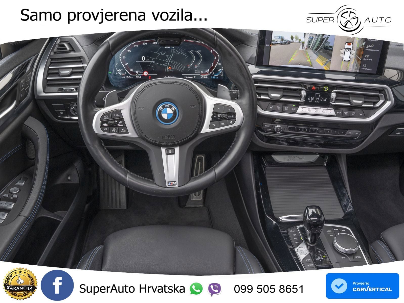 BMW X3 30e xDrive Steptronic M Sport LED+GR SJED+ACC