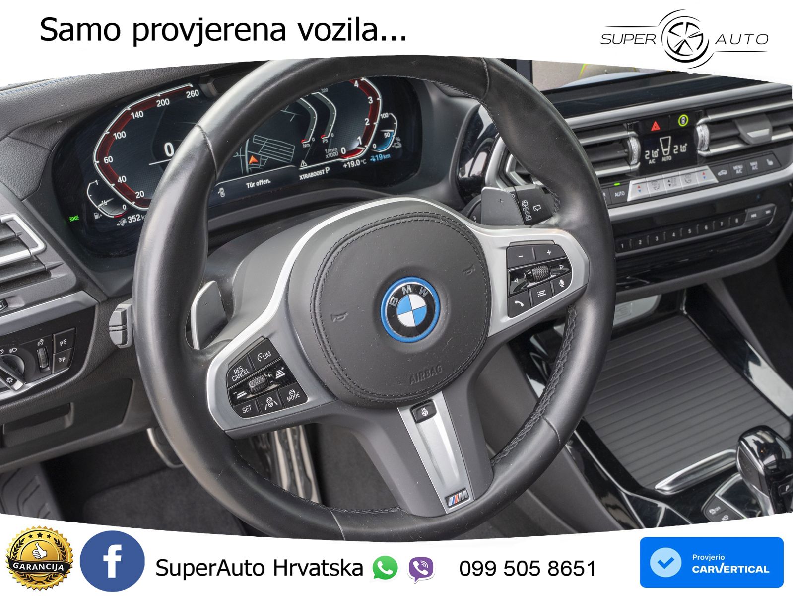 BMW X3 30e xDrive Steptronic M Sport LED+GR SJED+ACC