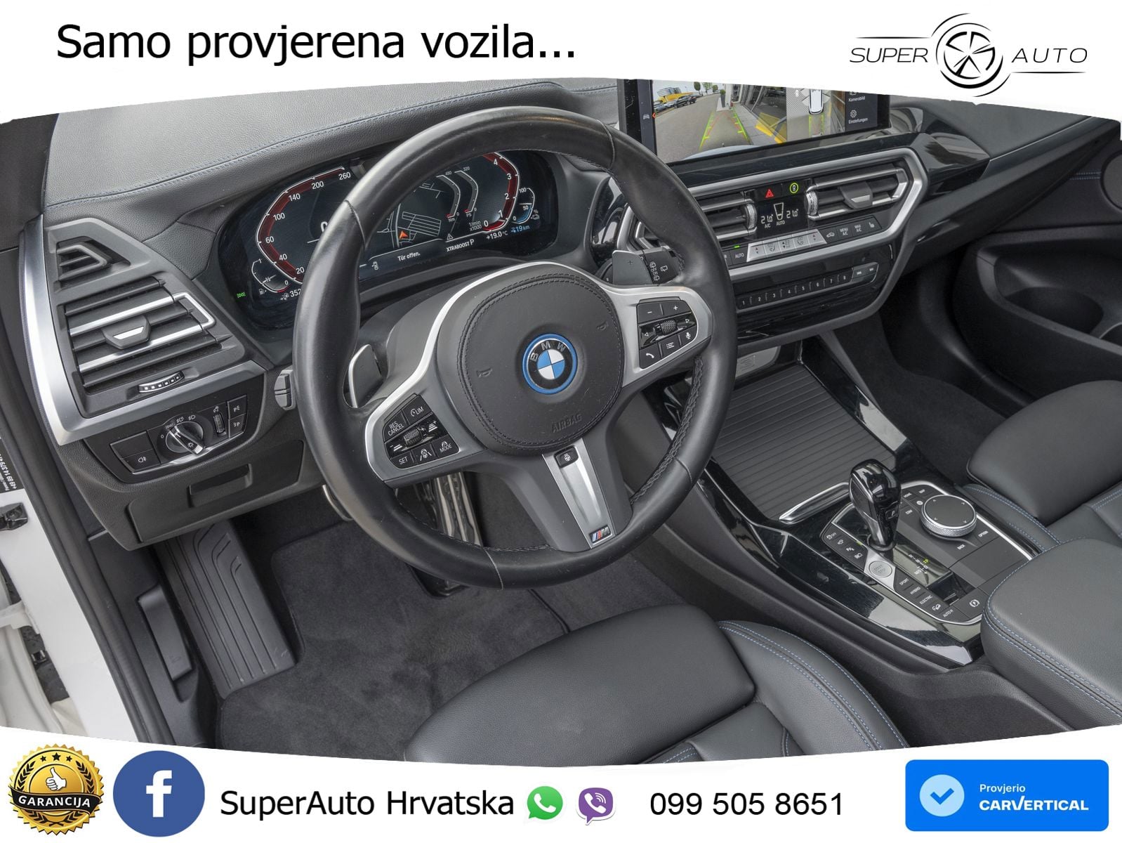 BMW X3 30e xDrive Steptronic M Sport LED+GR SJED+ACC