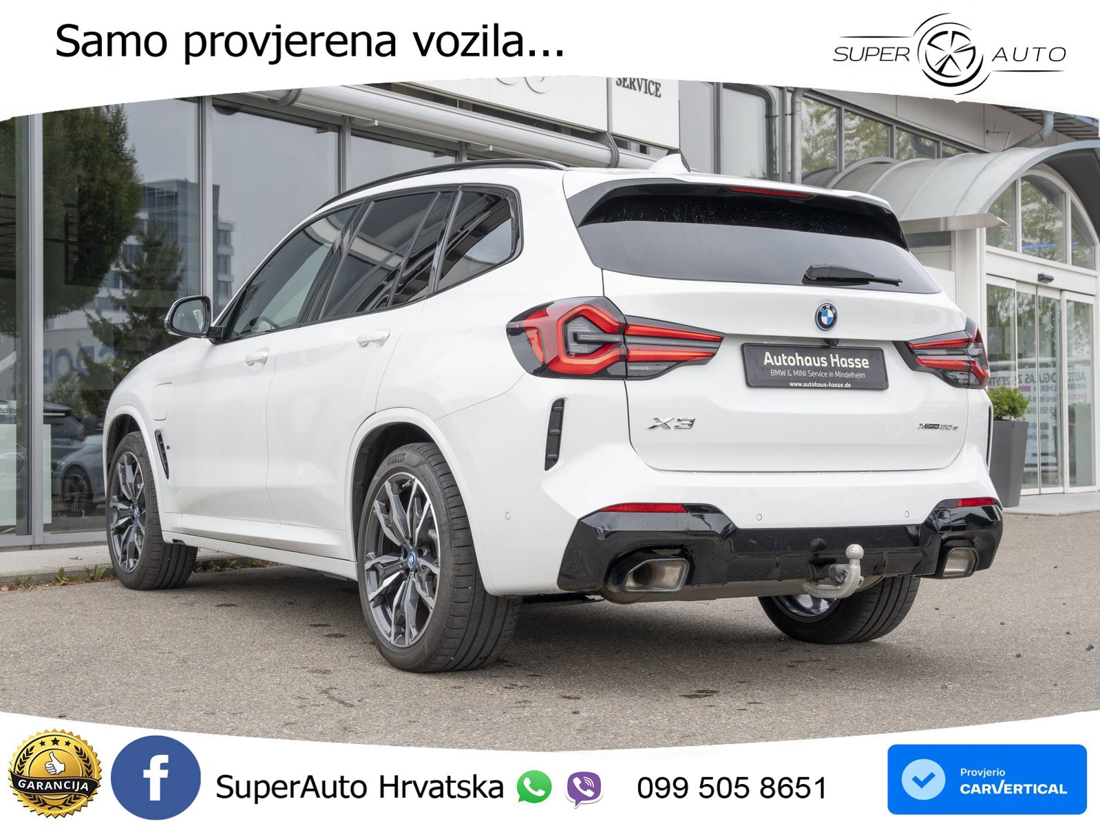BMW X3 30e xDrive Steptronic M Sport LED+GR SJED+ACC