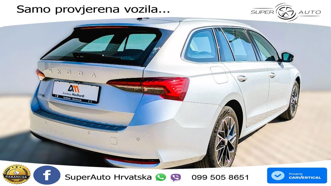 Škoda Octavia Combi 1.5 TSI (150 KS) DSG Selection LED+GR SJED+ACC