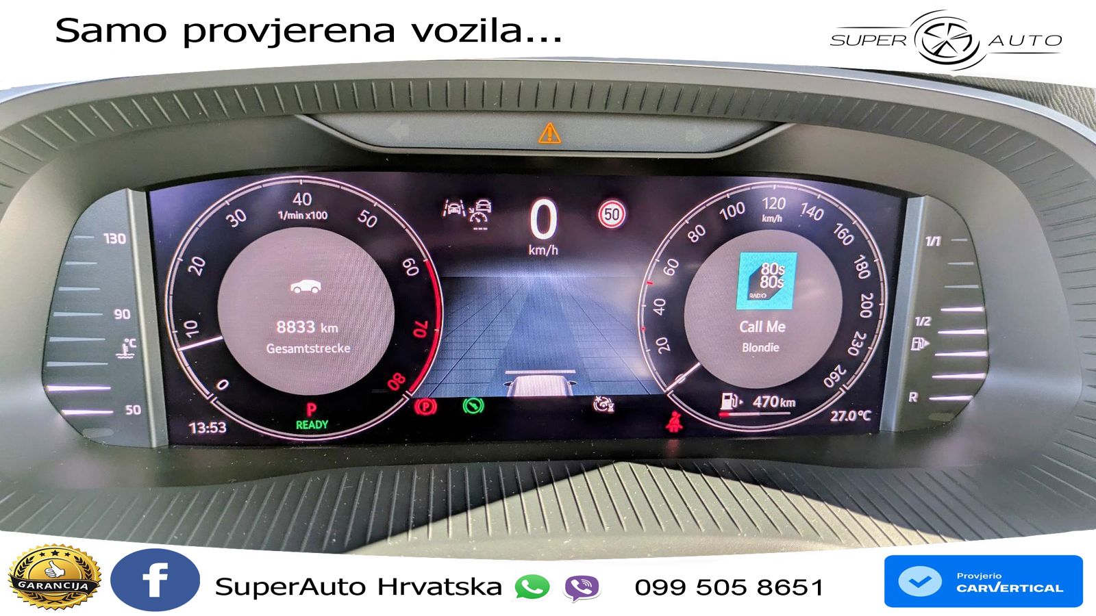 Škoda Octavia Combi 1.5 TSI (150 KS) DSG Selection LED+GR SJED+ACC