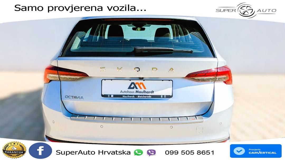Škoda Octavia Combi 1.5 TSI (150 KS) DSG Selection LED+GR SJED+ACC