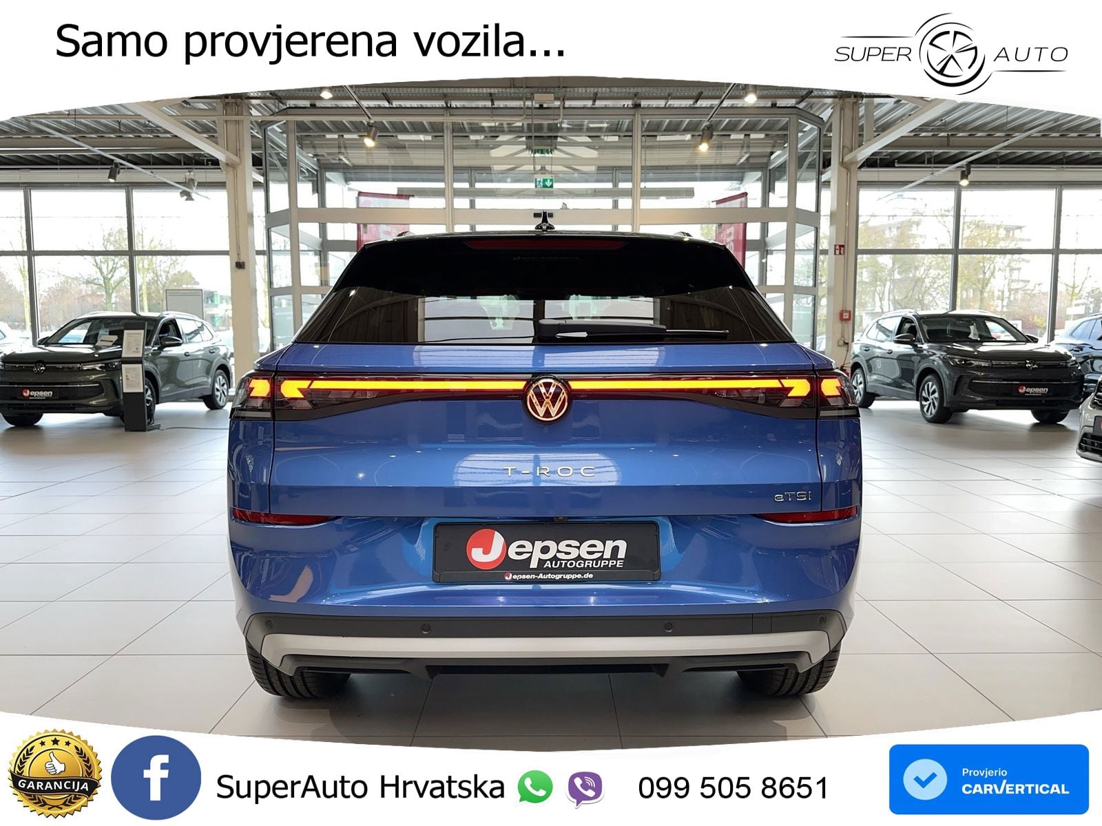 Volkswagen T-Roc II 1.5 eTSI (150 KS)  DSG LED+GR SJED+ACC