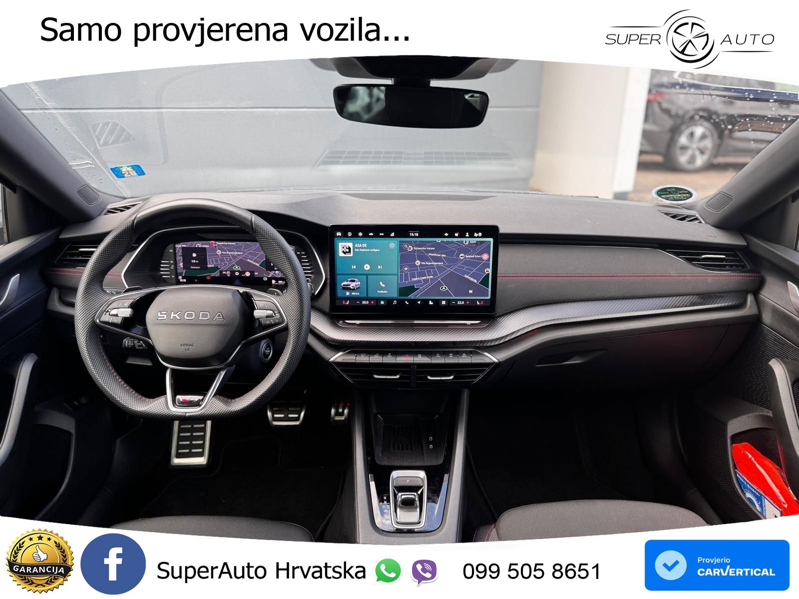 Škoda Octavia Combi RS 2.0 TSI (265 KS) DSG MATRIX+GR SJED+KAM