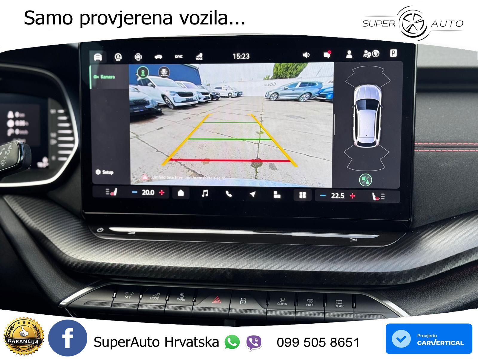 Škoda Octavia Combi RS 2.0 TSI (265 KS) DSG MATRIX+GR SJED+KAM