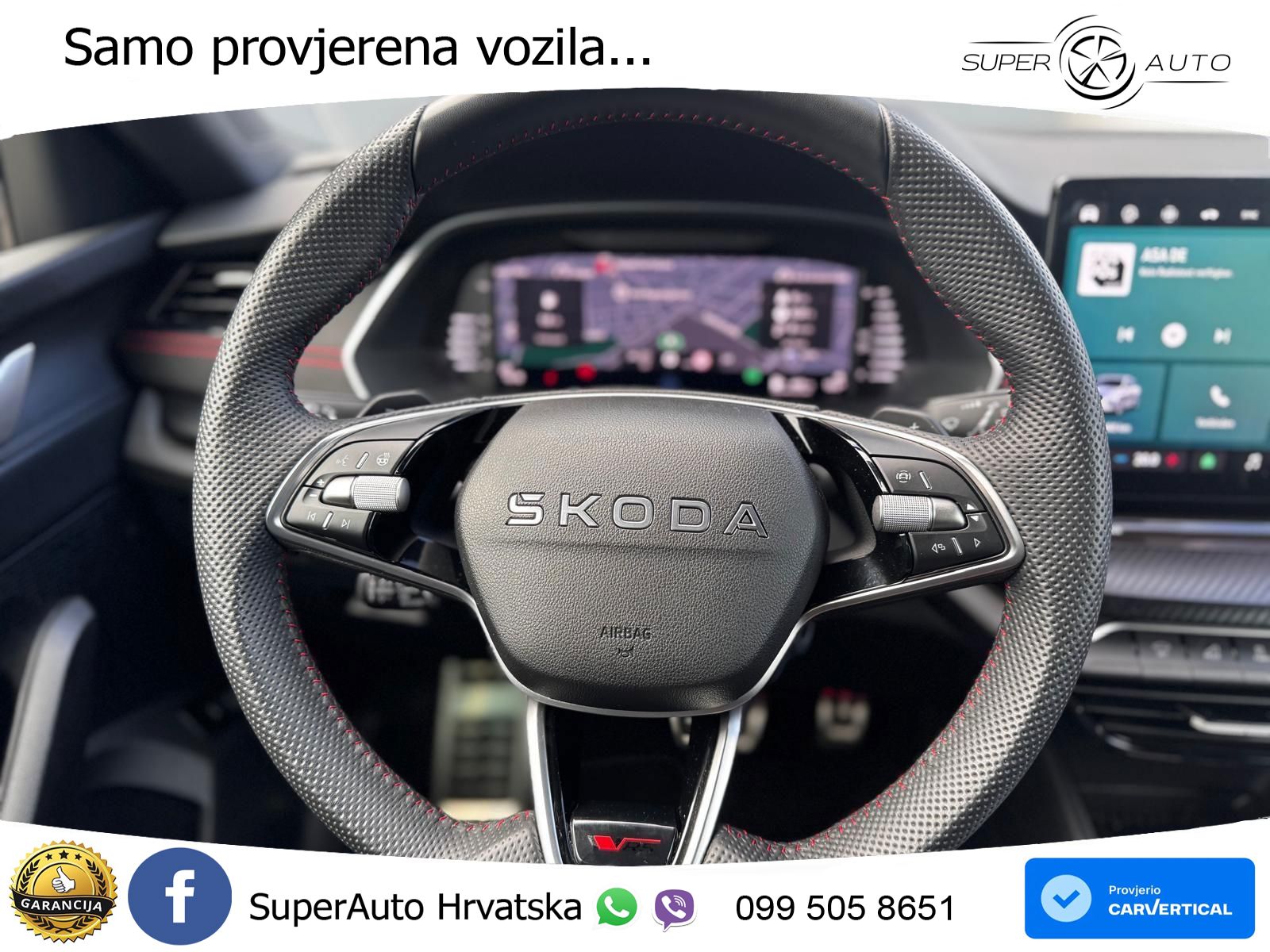 Škoda Octavia Combi RS 2.0 TSI (265 KS) DSG MATRIX+GR SJED+KAM