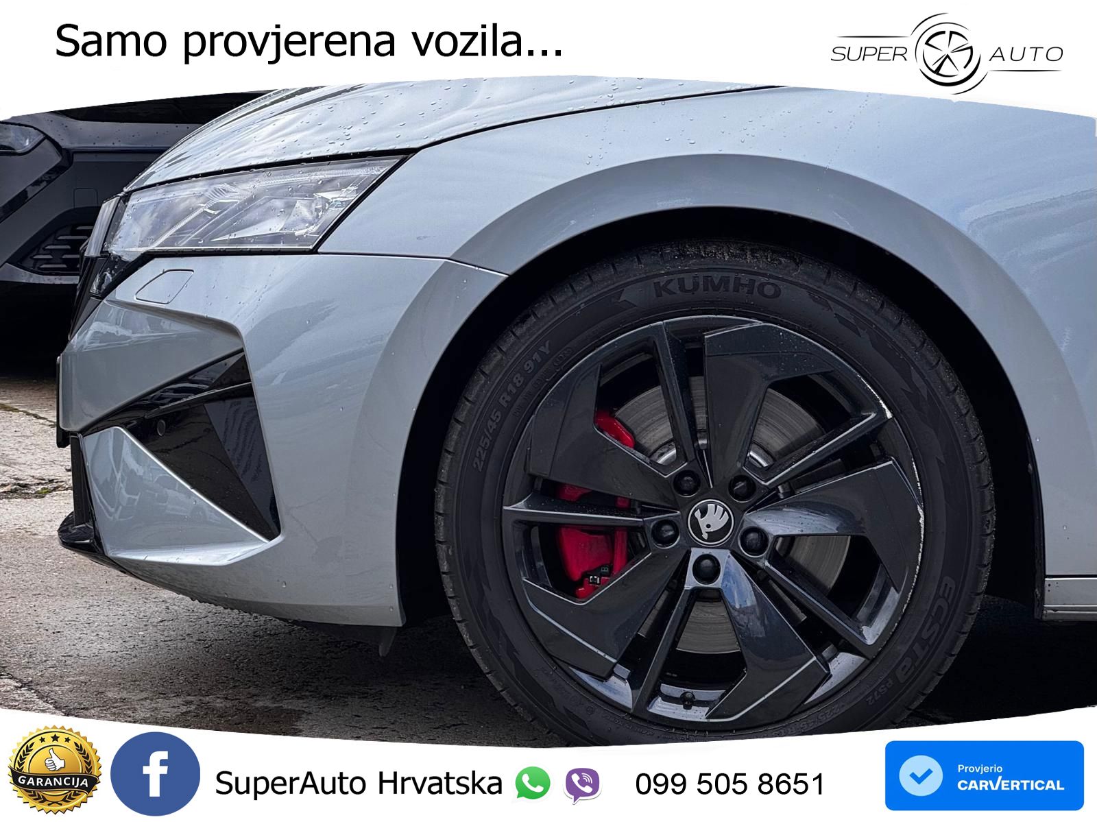 Škoda Octavia Combi RS 2.0 TSI (265 KS) DSG MATRIX+GR SJED+KAM