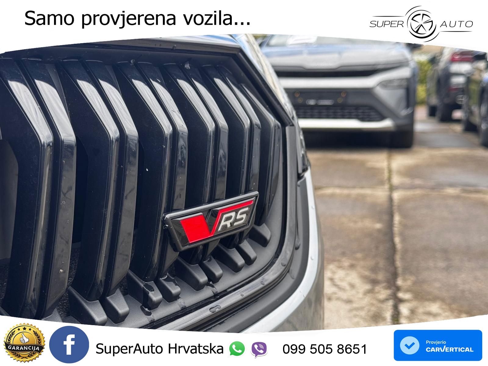 Škoda Octavia Combi RS 2.0 TSI (265 KS) DSG MATRIX+GR SJED+KAM