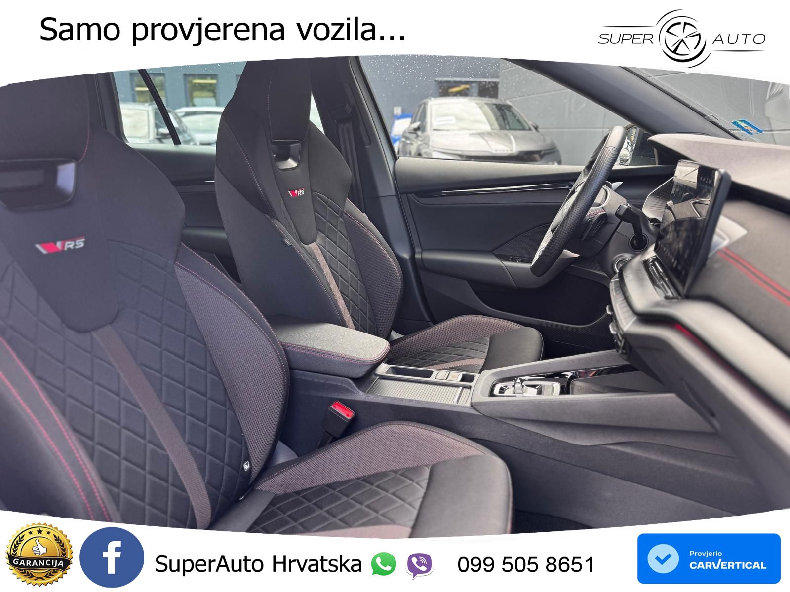Škoda Octavia Combi RS 2.0 TSI (265 KS) DSG MATRIX+GR SJED+KAM