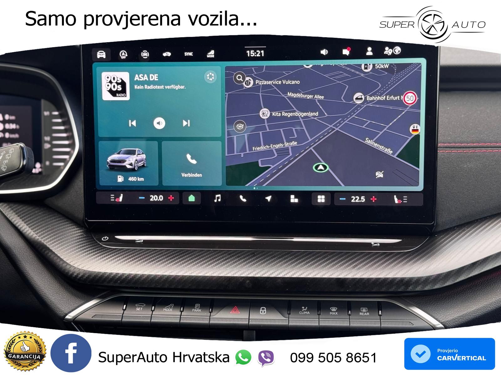 Škoda Octavia Combi RS 2.0 TSI (265 KS) DSG MATRIX+GR SJED+KAM