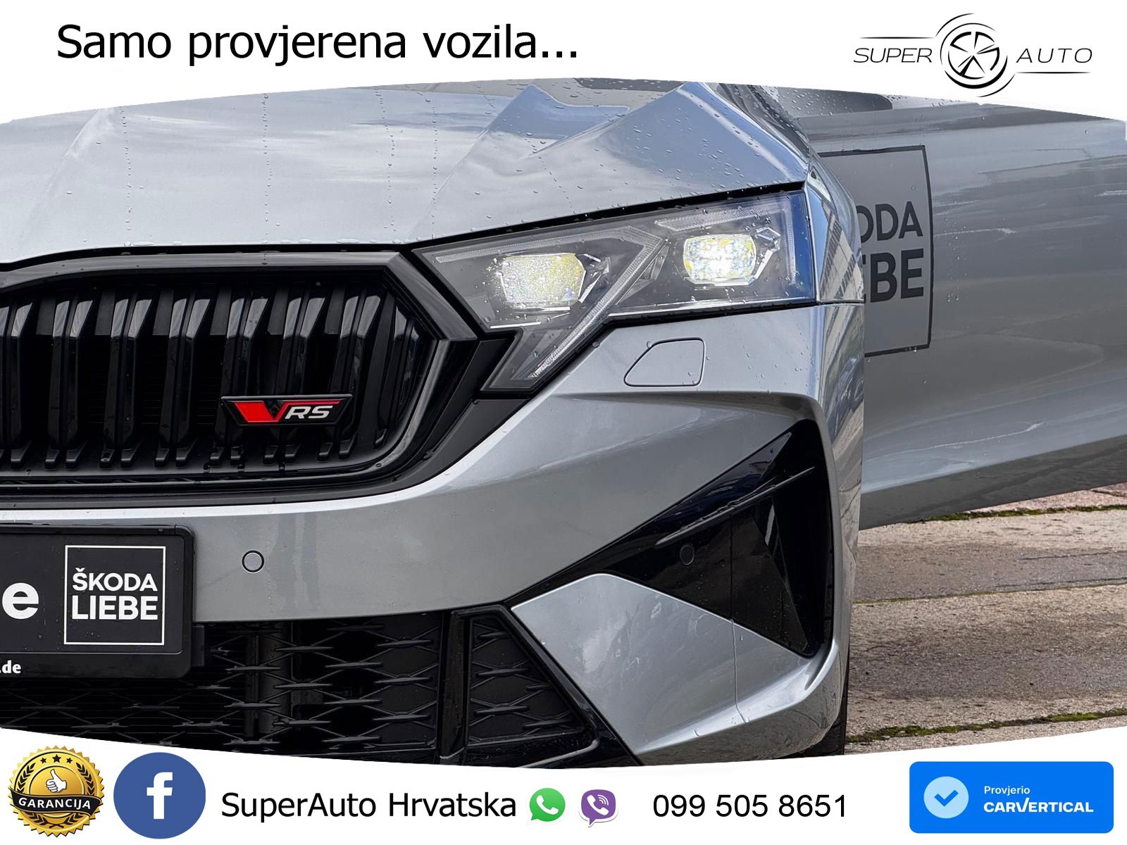 Škoda Octavia Combi RS 2.0 TSI (265 KS) DSG MATRIX+GR SJED+KAM