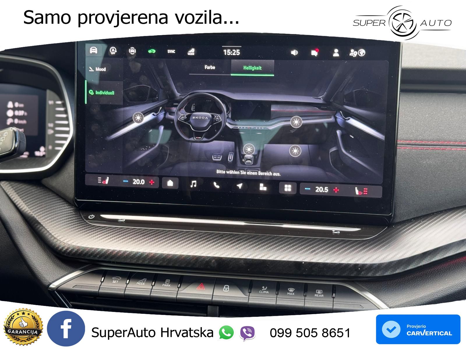 Škoda Octavia Combi RS 2.0 TSI (265 KS) DSG MATRIX+GR SJED+KAM