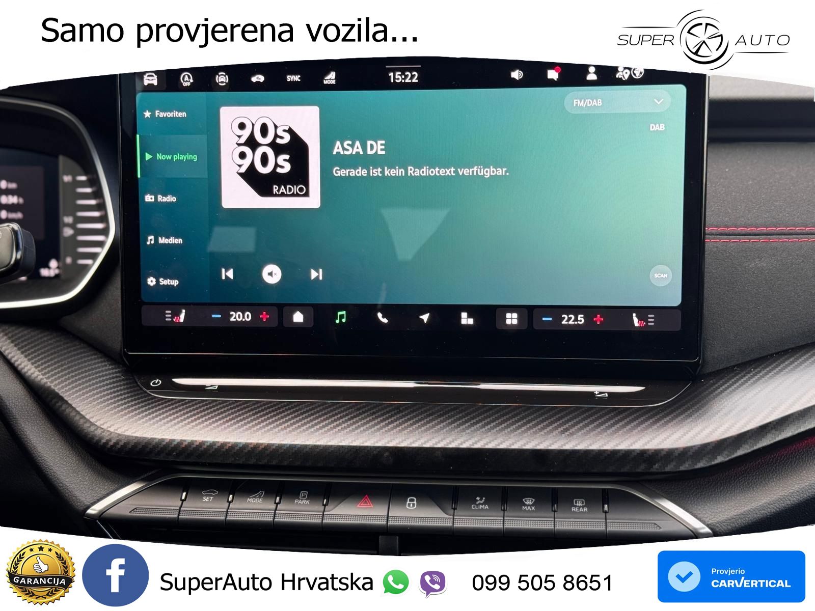 Škoda Octavia Combi RS 2.0 TSI (265 KS) DSG MATRIX+GR SJED+KAM
