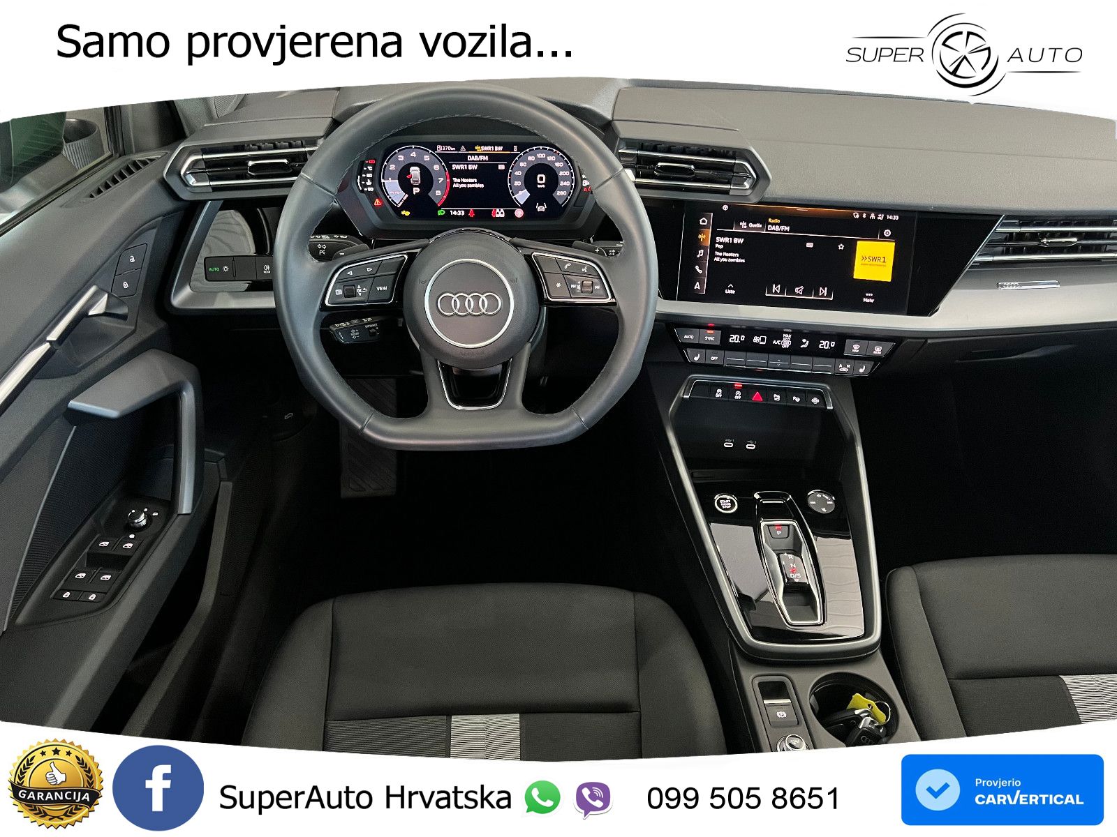 Audi A3 Sportback 30 TFSI (116 KS) Mild Hybrid S tronic advanced LED+GR SJED+ACC