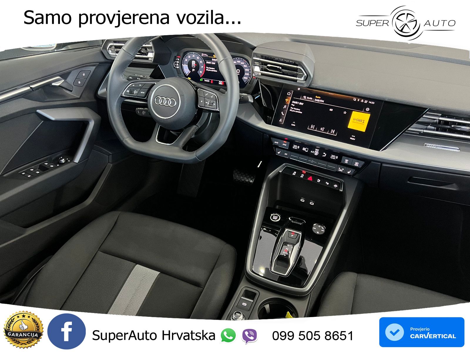 Audi A3 Sportback 30 TFSI (116 KS) Mild Hybrid S tronic advanced LED+GR SJED+ACC