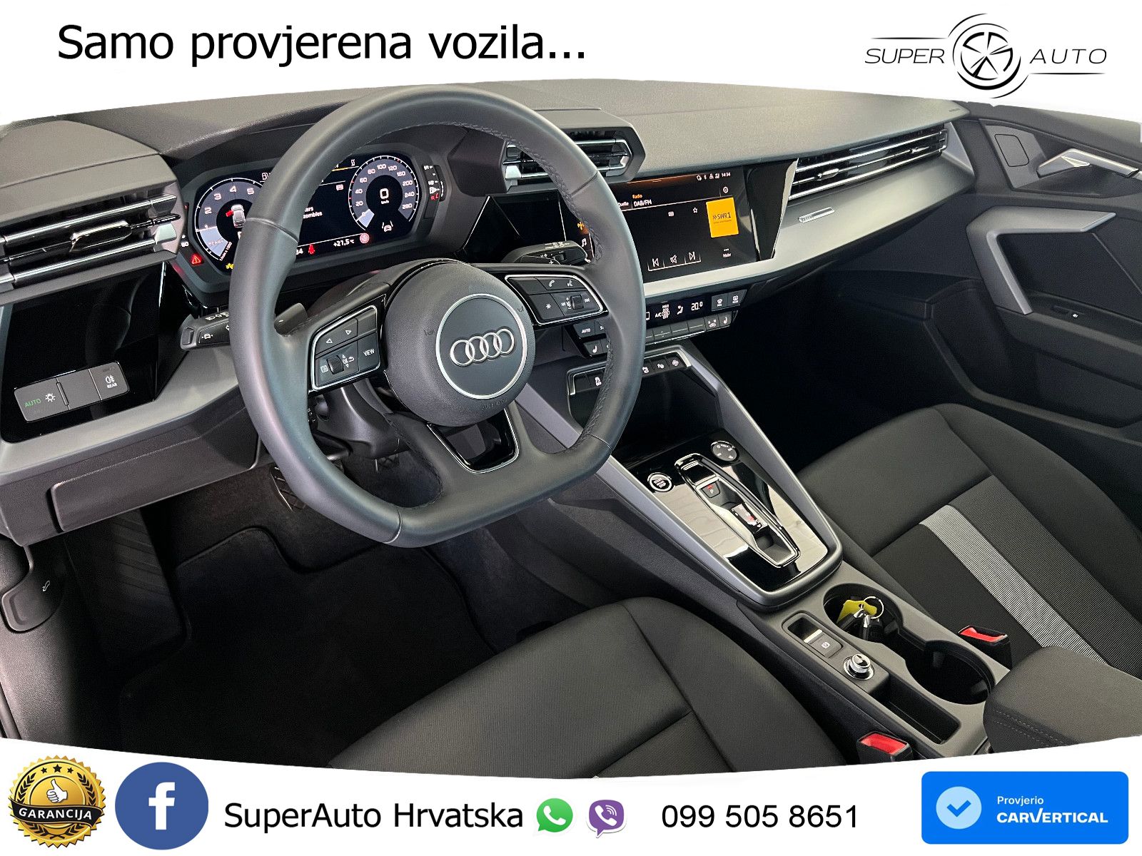 Audi A3 Sportback 30 TFSI (116 KS) Mild Hybrid S tronic advanced LED+GR SJED+ACC