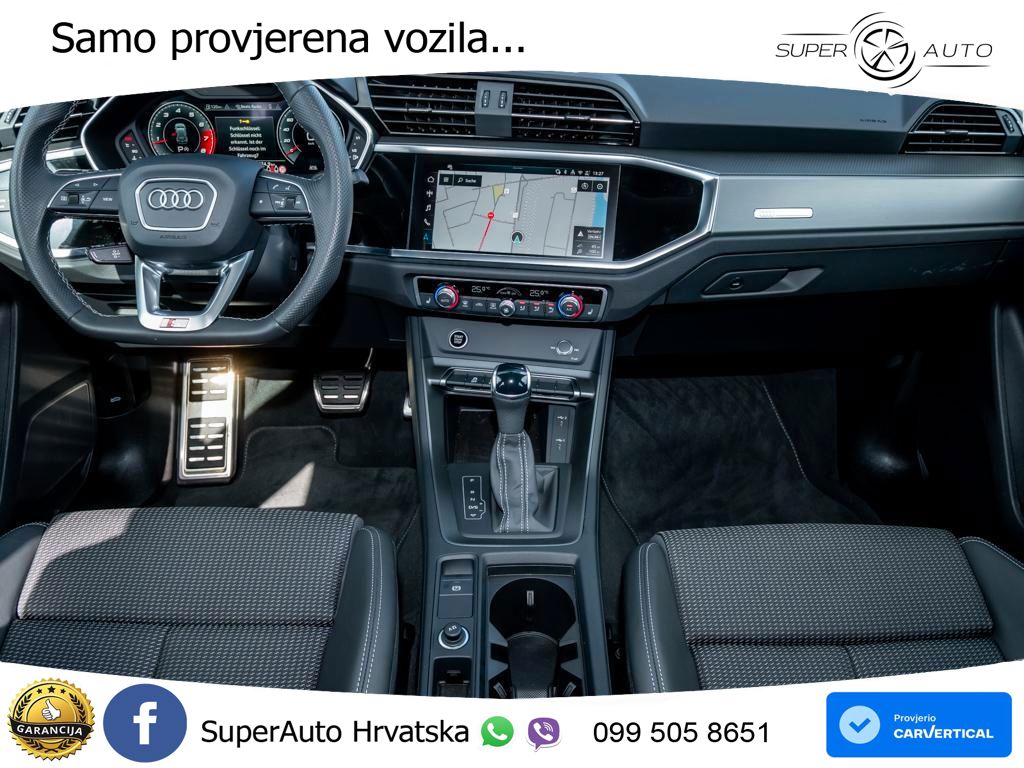 Audi Q3 35 TFSI (150 KS) S tronic 2x S line LED+GR SJED+ACC